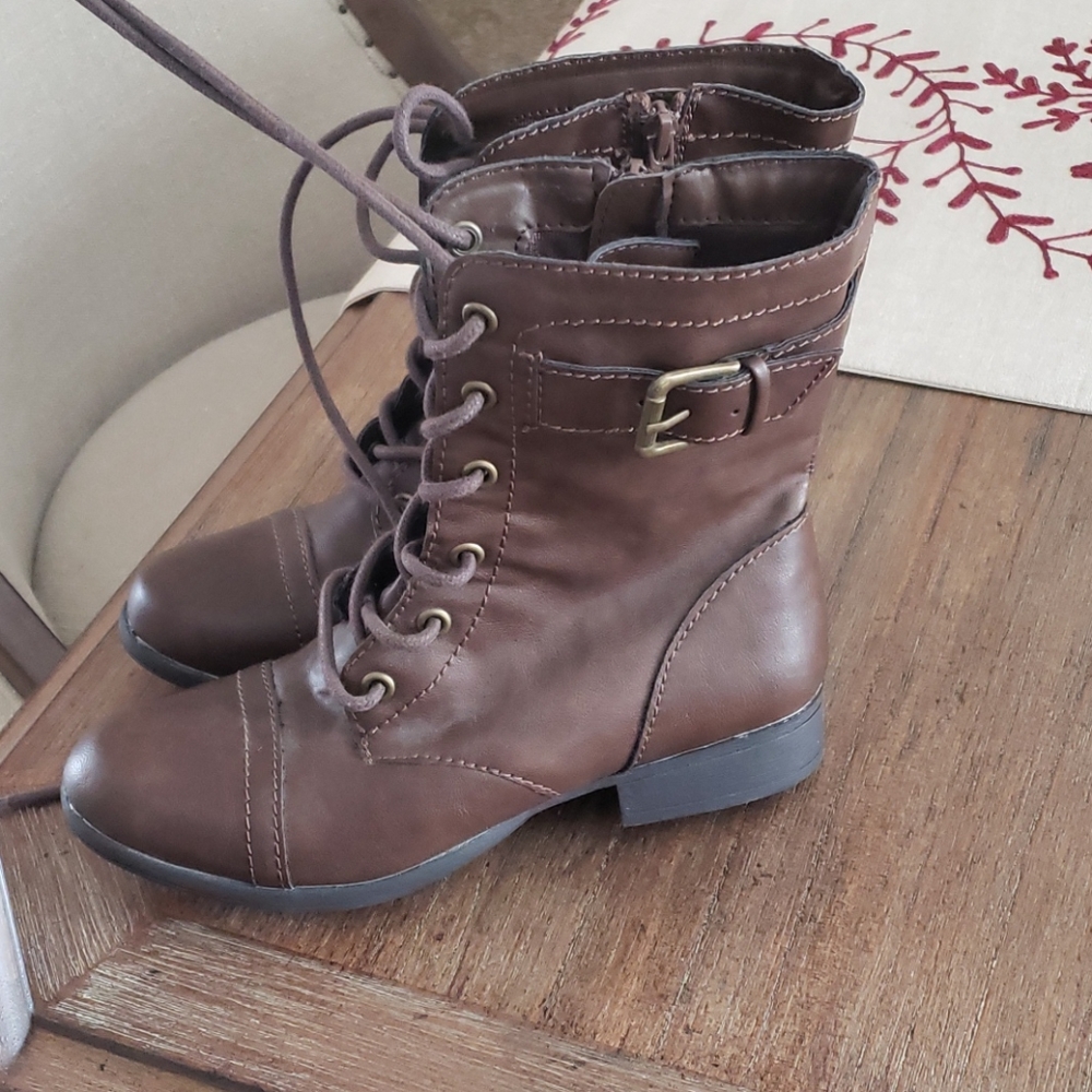 new girls brown boots